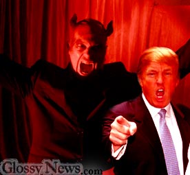 Trump: The spoiler who'll put Hillary in the White House Trump-devil-apprentice